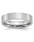 Фото #1 товара Cobalt Flat Satin Wedding Band Ring