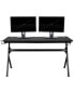 Gaming Desk Bundle - Cup/Headset Holder/Mouse Pad Top