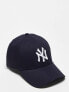 New Era MLB 9forty NY Yankees adjustable unisex cap in dark navy - фото #1