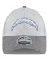 ფოტო #3 პროდუქტის Men's Gray Los Angeles Chargers 2024 NFL Training Camp 9FORTY Adjustable Hat