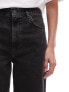 Topshop Tall Gilmore low slung boyfriend jeans in washed black