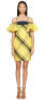 Sportmax 243241 Womens Navata Cotton Ruffle Sleeves Dress Bright Yellow Size 6 - фото #2