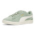 Puma Vikky V3 Wide Perforated Lace Up Womens Green Sneakers Casual Shoes 390883