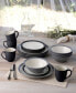 Colorwave Curve Mixed 16-Pc. Dinnerware Set, Service for 4