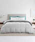 Фото #1 товара Ultra Soft Fabric Goose Feather Down Comforter, Twin
