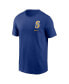 Фото #3 товара Men's Royal Seattle Mariners True to the Blue Hometown T-shirt