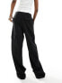 Фото #9 товара Calvin Klein Jeans high rise milano utility pants in black