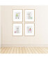 Фото #3 товара Whole Llama Fun - Unframed Llama Linen Paper Wall Art - 4 Ct - Artisms 8 x 10 in