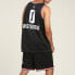 Фото #4 товара Майка баскетбольная Nike NBA Рассел Уэстбрук сборная "Оклахома-Сити Тандер", черная, летняя, мужская, без рукавов, 2019, AQ7295-020