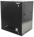 Фото #6 товара Intellinet Network Cabinet - Wall Mount (Standard) - 6U - Usable Depth 260mm/Width 510mm - Black - Flatpack - Max 60kg - Metal & Glass Door - Back Panel - Removeable Sides - Suitable also for use on desk or floor - 19",Parts for wall install (eg screws/rawl plugs) n