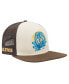 Фото #1 товара Men's Cream/Brown Boston Celtics Glint Sunset Snapback Hat