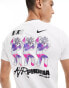 Фото #1 товара Nike Airphoria backprint t-shirt in white