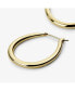 ფოტო #1 პროდუქტის Gold Hoop Earrings - Cuidado