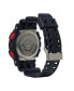 ფოტო #2 პროდუქტის Men's Two Hand Quartz Black Resin Strap Ana-Digi Watch, 51.2mm, GA100BNR-1A