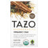 Фото #1 товара Tazo Teas, Regenerative, органический чай, черный чай, 16 чайных пакетиков, 43 г (1,5 унции)