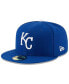 ფოტო #2 პროდუქტის Men's Royal Kansas City Royals National Baseball Hall of Fame 59FIFTY Fitted Hat