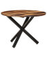 Фото #1 товара Стол обеденный vidaXL Acacia Wood с отделкой медовым сиянием 39.4"x39.4"x29.5"