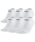 ფოტო #1 პროდუქტის Men's Everyday Plus Cushioned Training No-Show Socks 6 Pairs