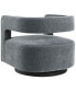 Фото #4 товара Lunar 28" Stain-Resistant Fabric Swivel Chair