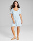 Women's Printed Button-Front Shirtdress, Created for Macy's