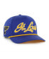 ფოტო #1 პროდუქტის 47 Men's Blue St. Louis Blues Overhand Logo Side Patch Hitch Adjustable Hat