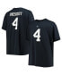 ფოტო #2 პროდუქტის Men's Dak Prescott Navy Big and Tall Player Name Number T-shirt