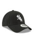 Фото #4 товара Men's Black Chicago White Sox Team League 9FORTY Adjustable Hat
