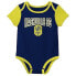 MLS Nashville SC Infant 3pk Bodysuit - 3-6M