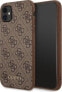 Фото #1 товара Guess Guess GUHCN61G4GFBR iPhone 11 6,1" brązowy/brown hard case 4G Metal Gold Logo