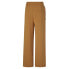 Фото #2 товара Puma Infuse Wide Leg Pants Womens Brown Casual Athletic Bottoms 53968974