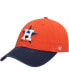 Фото #2 товара Men's Orange, Navy Houston Astros Alternate Clean Up Adjustable Hat