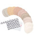 ფოტო #1 პროდუქტის Maternity 14pk Organic Nursing Pads, Reusable Nipple Pads for Breastfeeding, Washable Breast Pads + Wash Bag