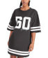 ფოტო #5 პროდუქტის Women's Black Las Vegas Raiders Clair Half-Sleeve Dress