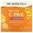 Фото #1 товара Dr. Mercola, Витамин C-PAK с кверцетином, натуральный апельсин, 500 мг, 30 пакетиков по 5,12 г (0,18 унции)