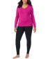 ფოტო #3 პროდუქტის Plus Size Softwear Stretch V-Neck Top