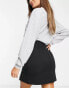 Фото #4 товара New Look split front mini skirt in black