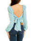 Фото #2 товара Daisy Lane Smocked Tie-Back Top Women's