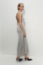 Фото #5 товара Glittery Fine-knit Maxi Dress