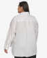 Фото #3 товара Plus Size Imitation Pearl Blouse, First@Macy’s