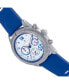 Часы Nautis Men Meridian Rubber Watch Blue 42mm