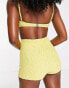 Rhythm Bengal rib surf short in yellow