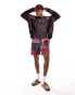 Фото #1 товара Cotton On quick dry swim shorts in retro patchwork print