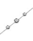 Women's Tudor Rose Silver Tone Bracelet