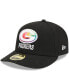 ფოტო #1 პროდუქტის Men's Black Green Bay Packers 2023 NFL Crucial Catch Low Profile 59FIFTY Fitted Hat