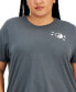 Trendy Plus Size Yinyang Short Sleeve T-Shirt