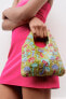 Фото #1 товара Миниатюрная сумка-мешок с бисером ZARA