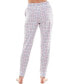 ფოტო #5 პროდუქტის Women's Ultra-Soft Jogger Pajama Bottoms, Set of 2