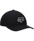 Фото #4 товара Бейсболка для мальчиков Fox Big Boys черного цвета Legacy Flex Hat