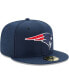 Фото #3 товара New England Patriots Team Logo Omaha 59FIFTY Fitted Cap