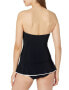 Фото #2 товара Profile by Gottex 294710 Belle Curve Bandeau Swimdress One Piece FR-38 (USA 8)